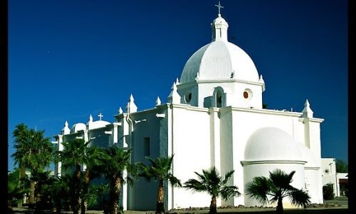 Immaculate Conception Catholic Church, Ajo. Arizona, USA